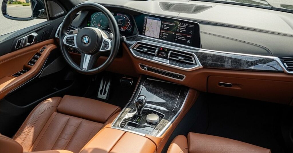 BMW Cognac Interior X5