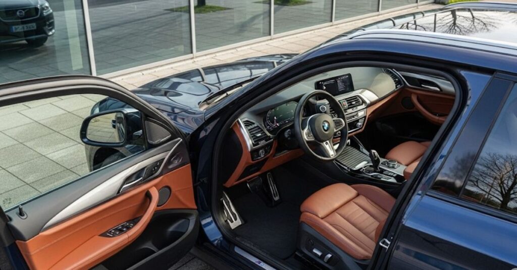BMW Cognac Interior X3