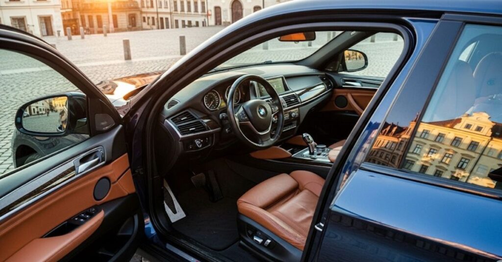 BMW X6 Cognac Interior