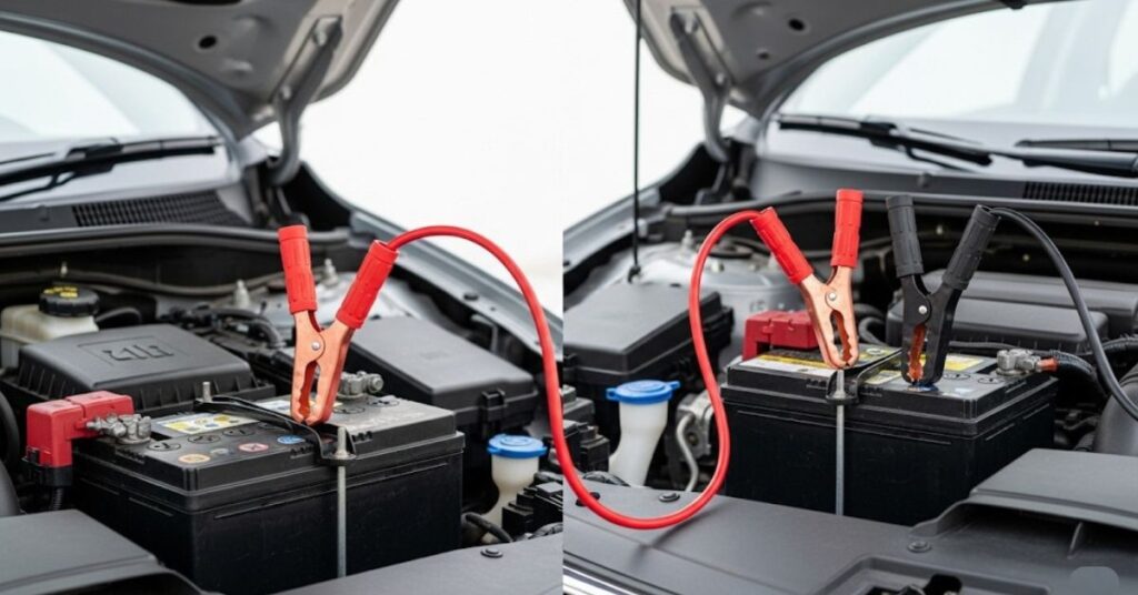 Step 2: Connect the Jumper Cables
