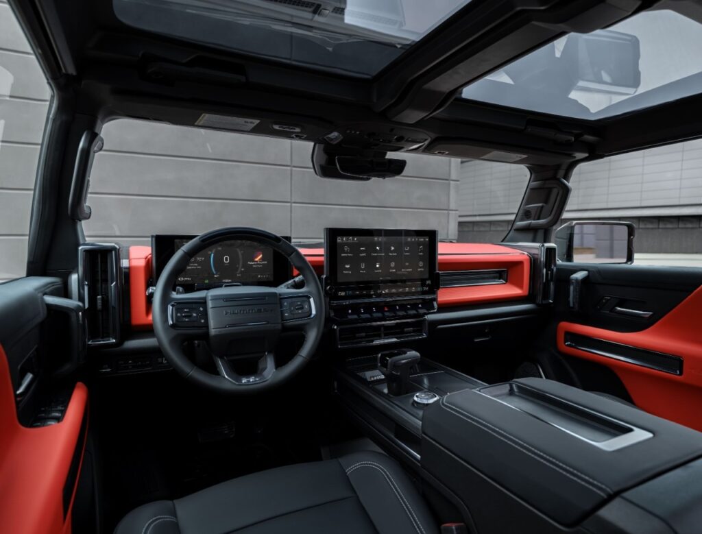 Hummer EV Interior