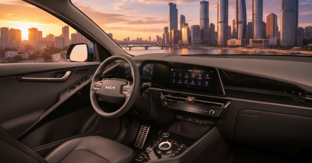kia niro ev 2025 interior