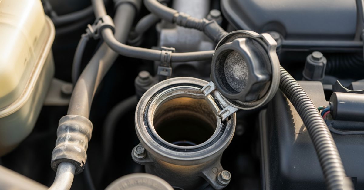 No Water in Car Reservoir