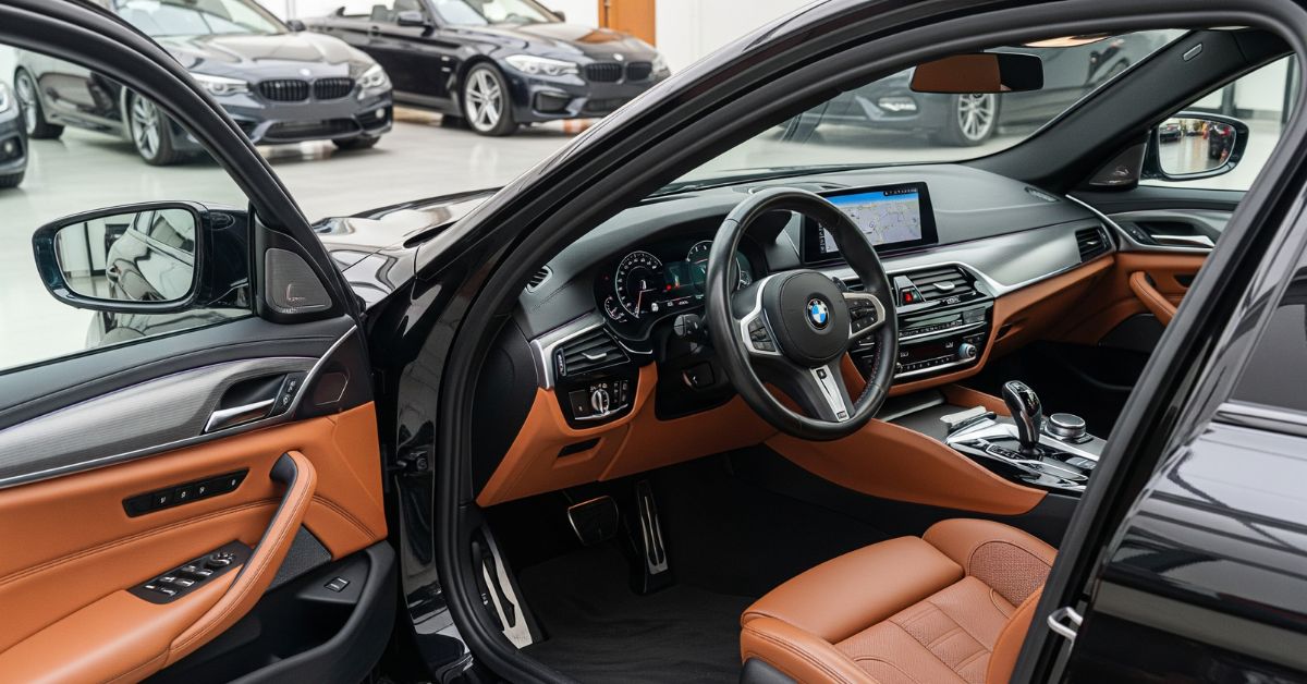 BMW Cognac Interior