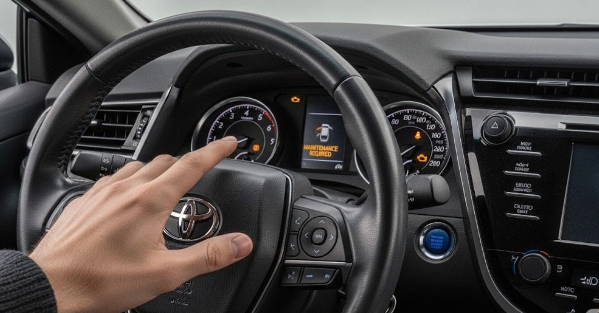 How to Reset the Maintenance Light on Your Toyota Camry